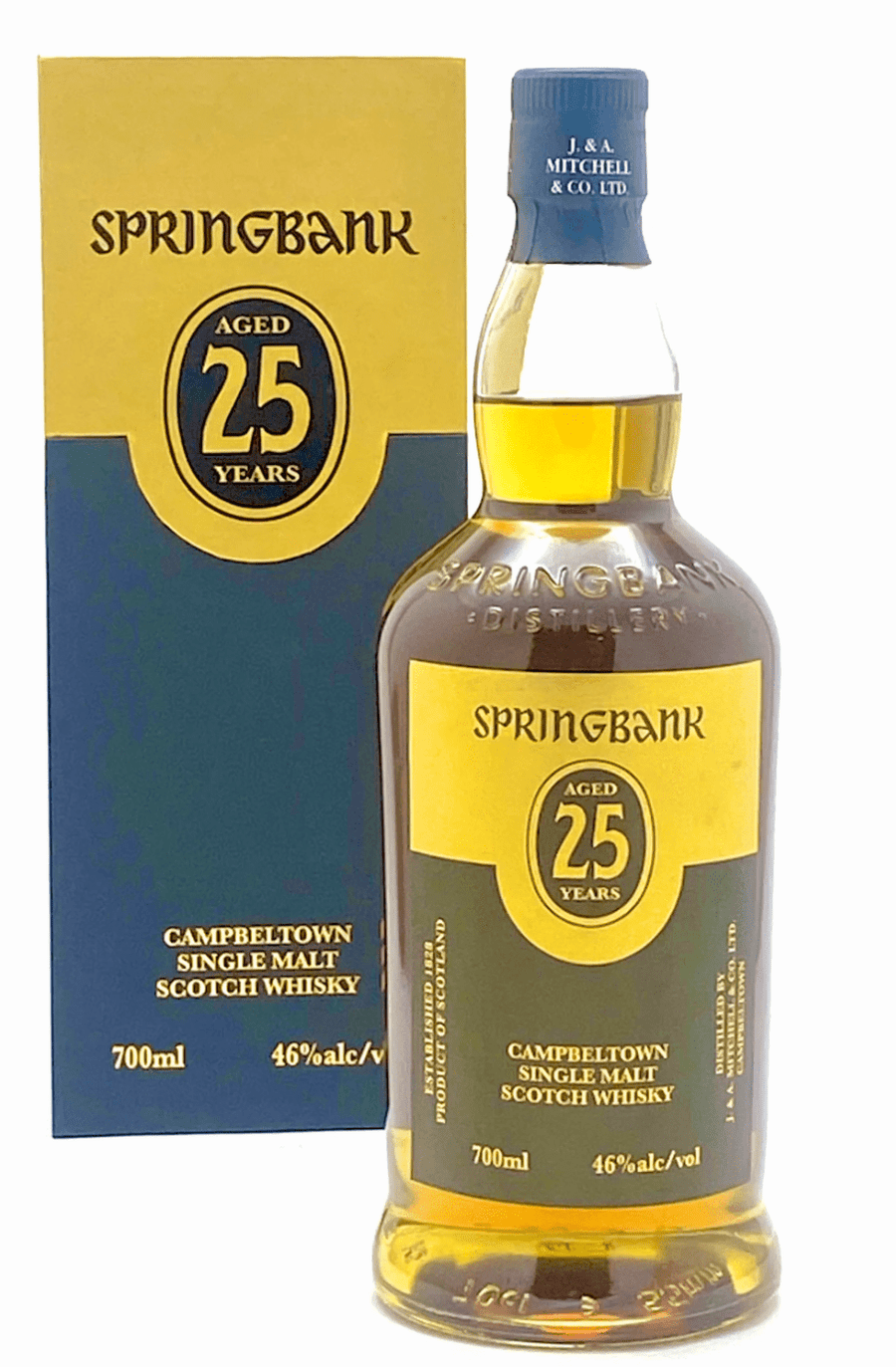 Springbank 25 Year Old Scotch Whisky Scotch Whisky Springbank