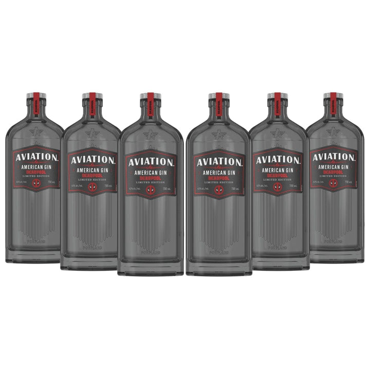 Aviation American Gin Deadpool Limited Edition 6PK Gin Aviation