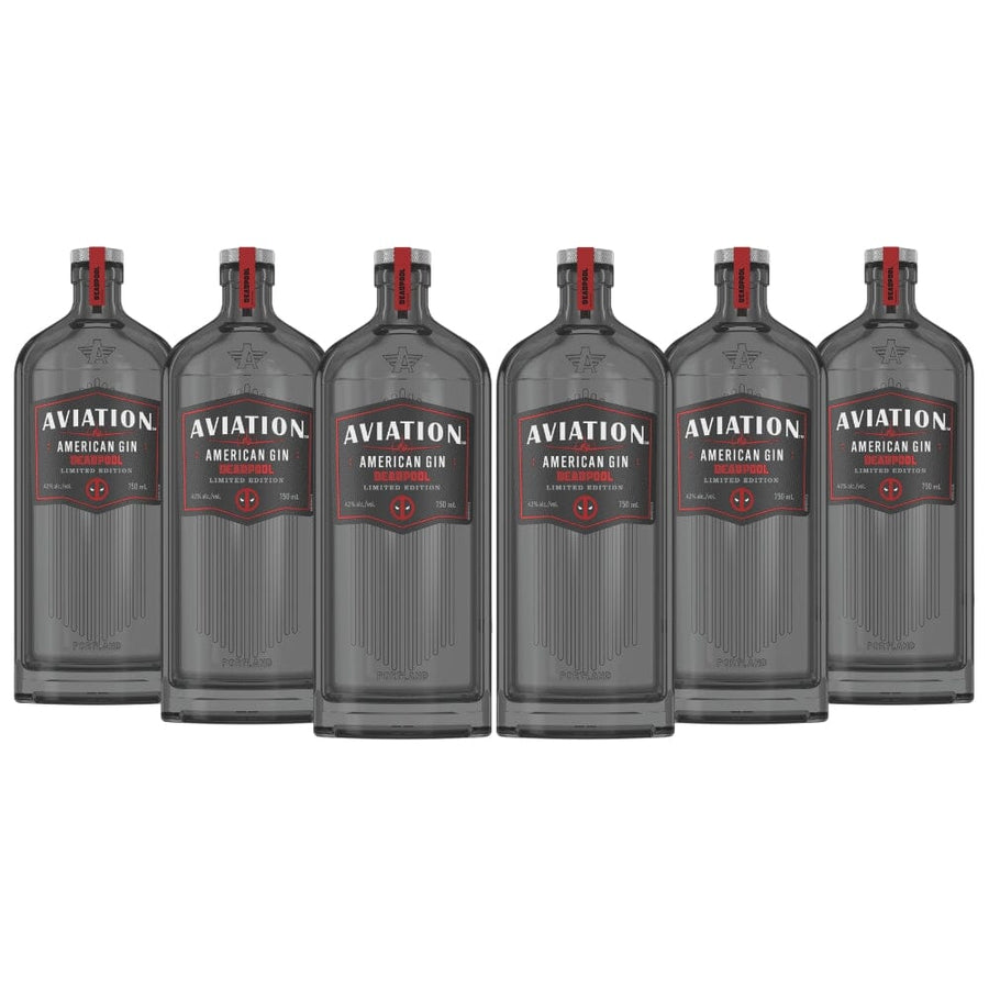 Aviation American Gin Deadpool Limited Edition 6PK Gin Aviation