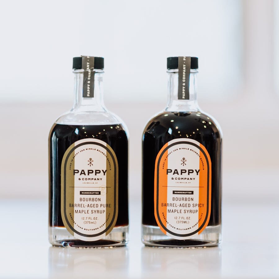 Pappy Van Winkle Bourbon Barrel-Aged Spicy Maple Syrup Food Pappy & Company