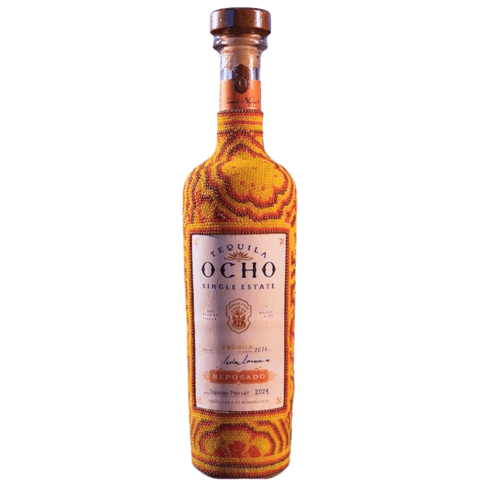 Tequila Ocho Reposado Huichol Art Edition 750ml | Handcrafted
