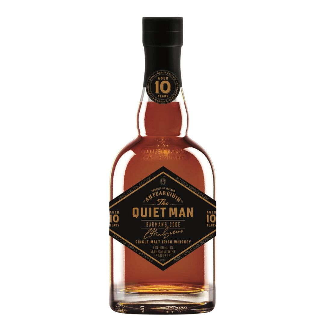 The Quiet Man Barman's Code Irish Whiskey Irish Whiskey The Quiet Man