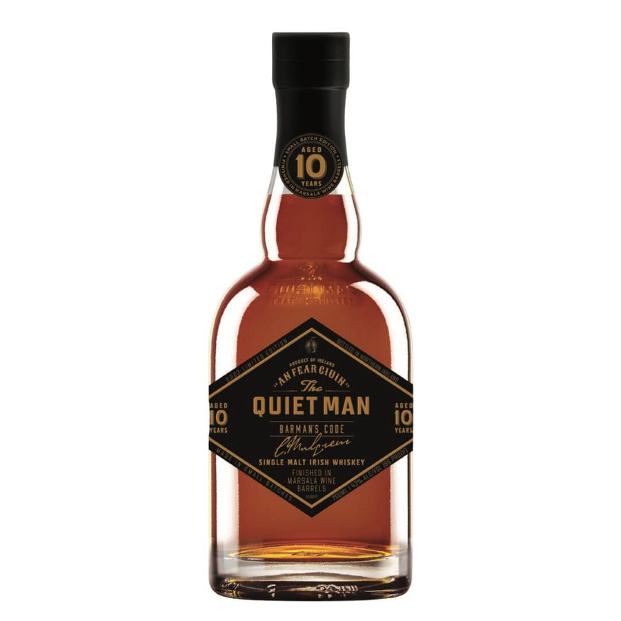 The Quiet Man Barman's Code Irish Whiskey Irish Whiskey The Quiet Man