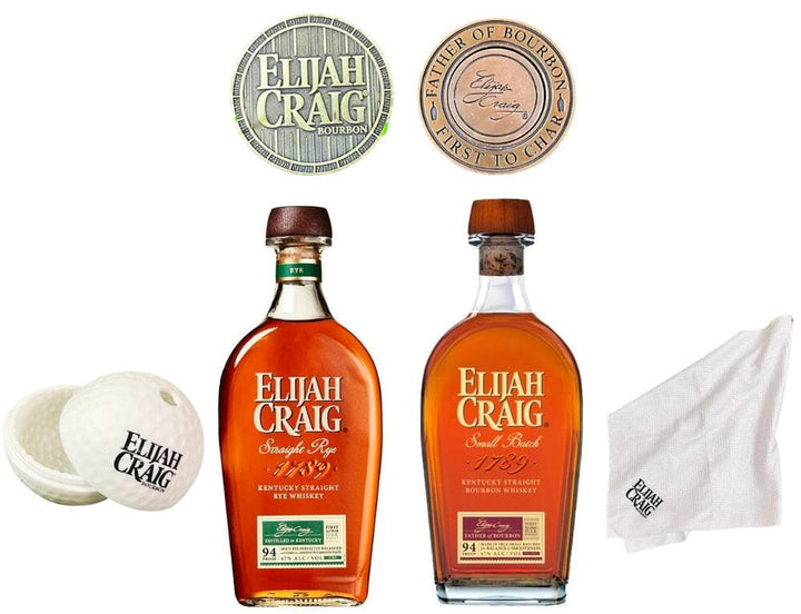 Elijah Craig Father's Day Limited Edition Golf Bundle Whiskey Elijah Craig