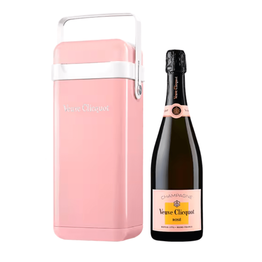 Buy Veuve Clicquot Rose With Portable Cooler Gift Box Online - Sip