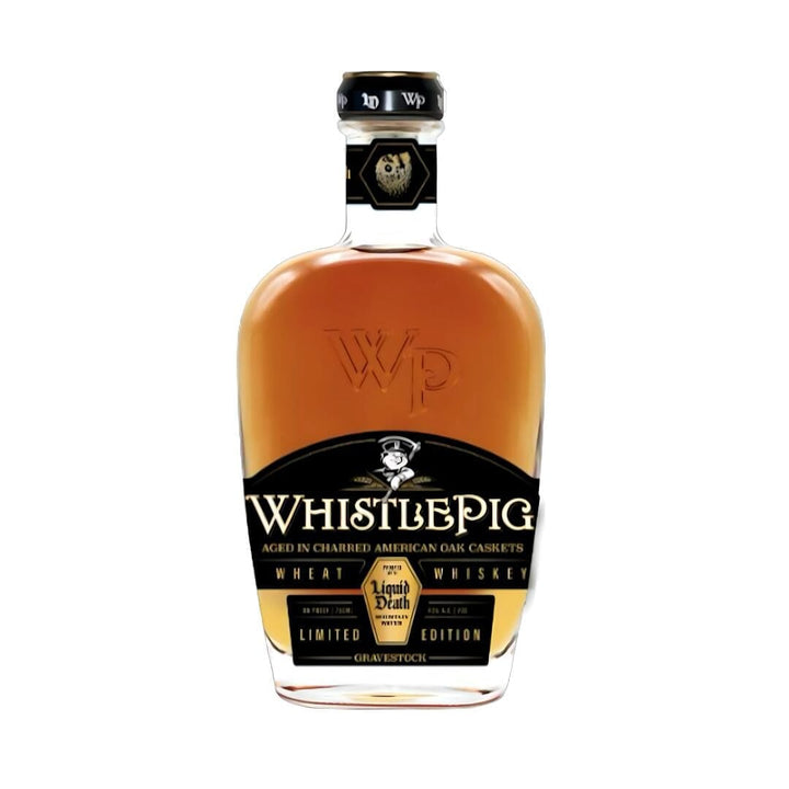 WhistlePig X Liquid Death Gravestock Wheat Whiskey 3pk Wheat Whiskey WhistlePig