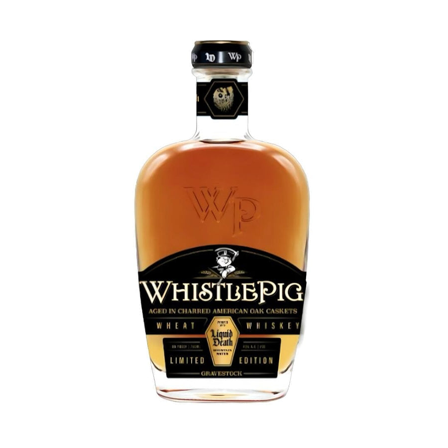 WhistlePig X Liquid Death Gravestock Wheat Whiskey 3pk Wheat Whiskey WhistlePig