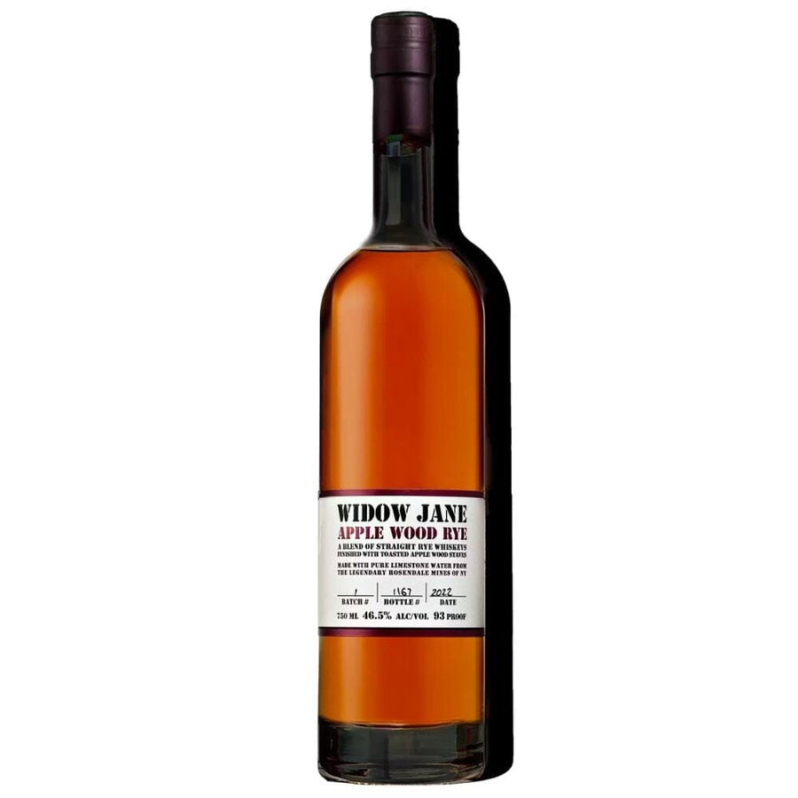 Widow Jane Rye Mash Oak & Applewood Aged Rye Whiskey Widow Jane