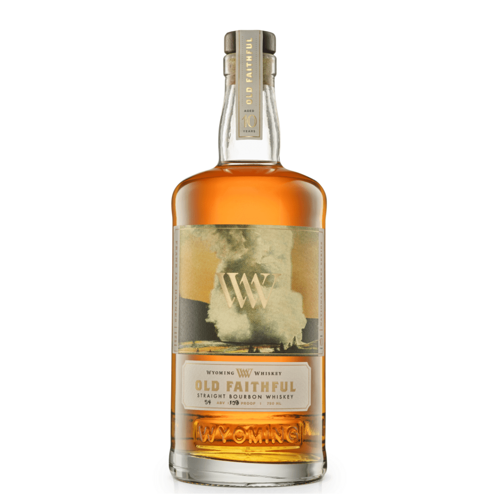 Wyoming Whiskey Old Faithful 10 Year Old Bourbon Bourbon Wyoming Whiskey