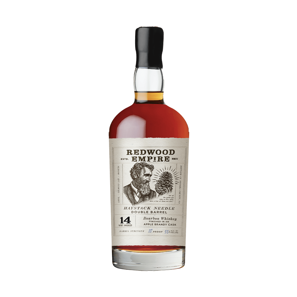 Redwood Empire Haystack Needle Apple Brandy Finished Bourbon Whiskey Redwood Empire Whiskey