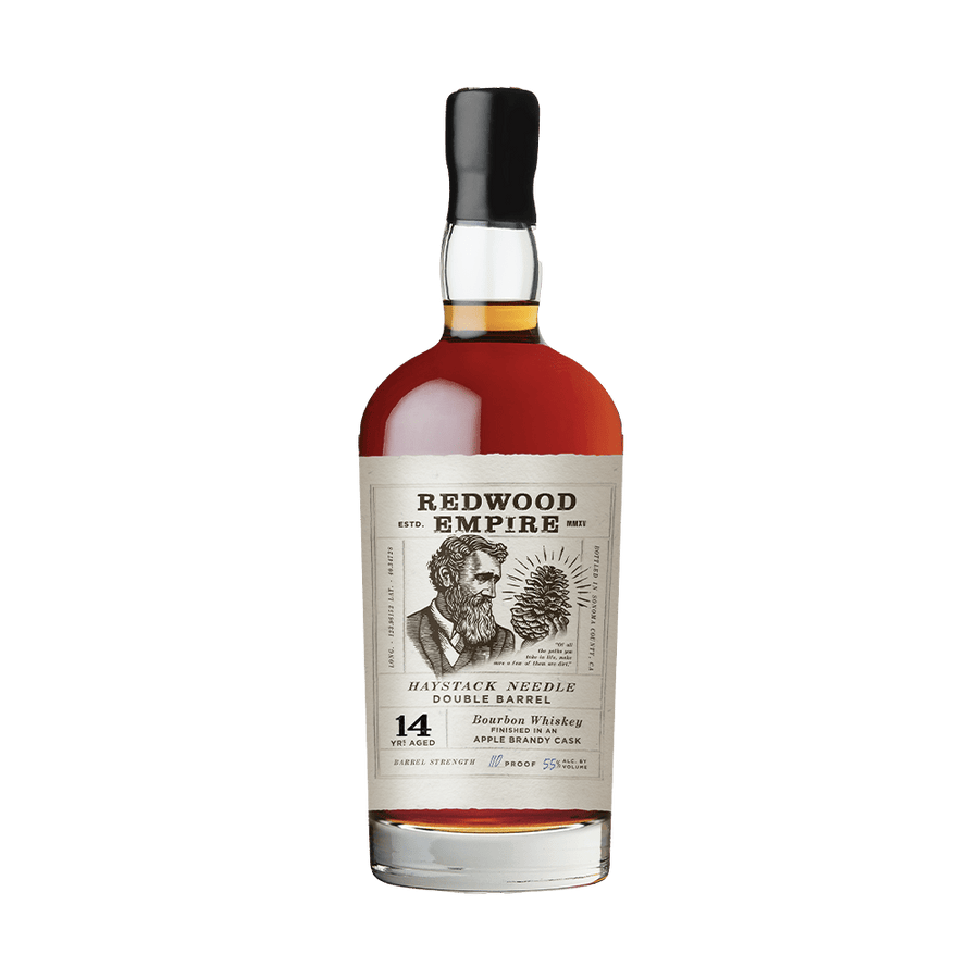 Redwood Empire Haystack Needle Apple Brandy Finished Bourbon Whiskey Redwood Empire Whiskey