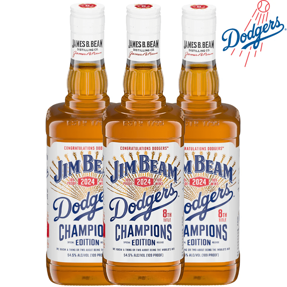 Jim Beam Dodgers 8th Champions Edition 3pk Bourbon Jim Beam