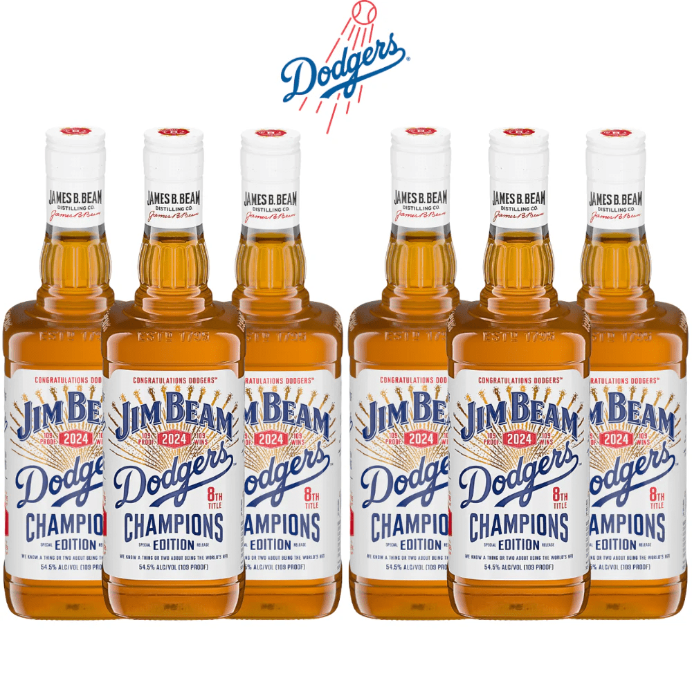 Jim Beam Dodgers 8th Champions Edition 6pk Bourbon Jim Beam