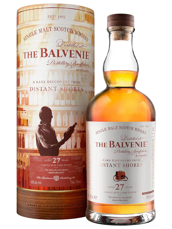 The Balvenie A Rare Discovery From Distant Shores 27 Year Old Single Malt Scotch Whisky Scotch Whisky The Balvenie