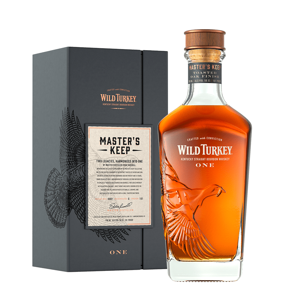 Wild Turkey Master's Keep "One" Toasted Oak Finish Kentucky Straight Bourbon Whiskey Wild Turkey