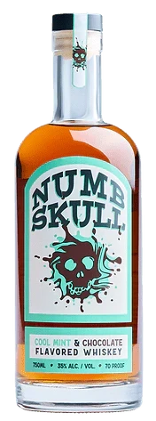 Numbskull Cool Mint & Chocolate Flavored Whiskey 70 Proof – Sip