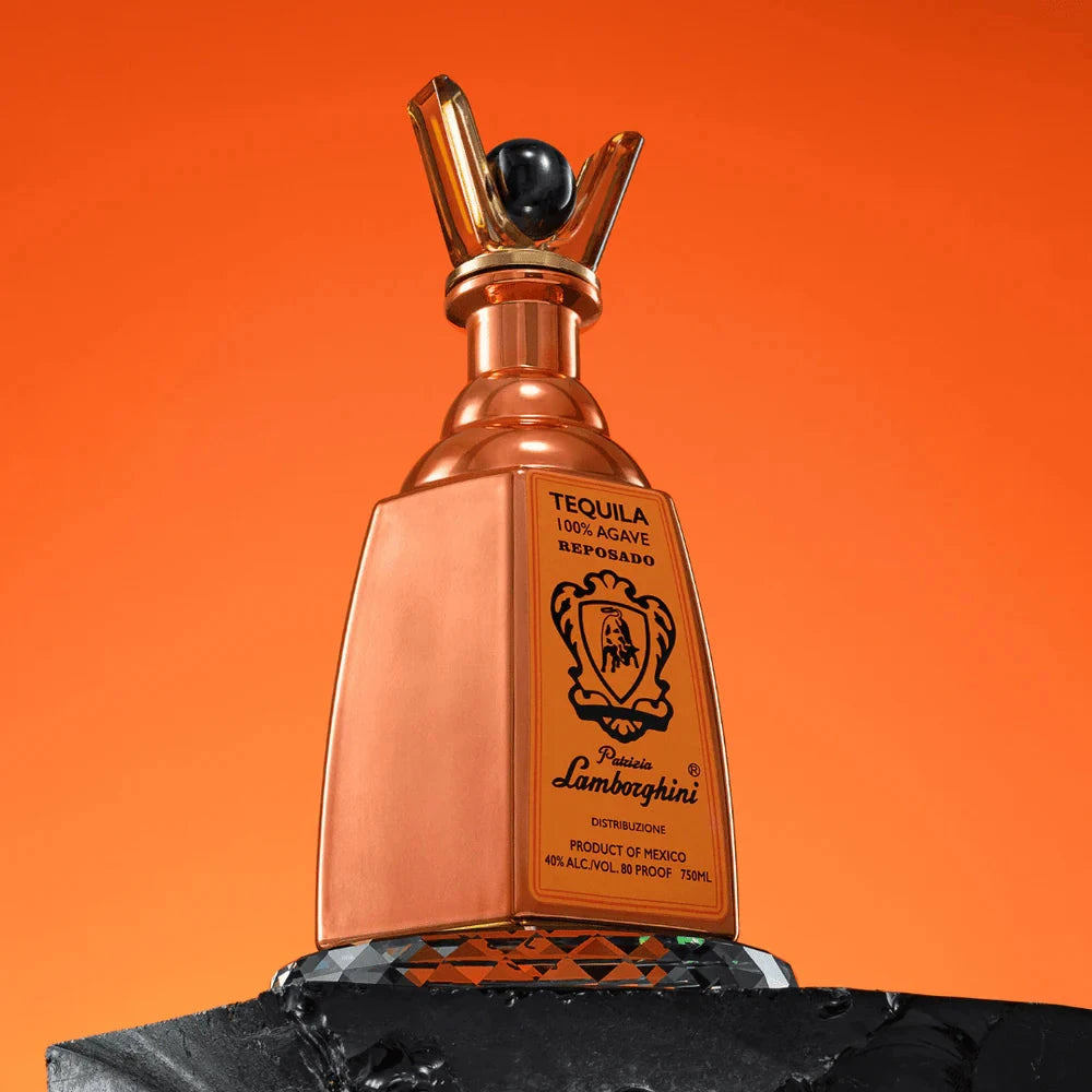 Tequila Patrizia Lamborghini Reposado With Gift Box Tequila Lamborghini