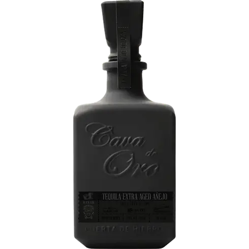 Cava De Oro Extra Aged Anejo Black Tequila Cava De Oro Tequila