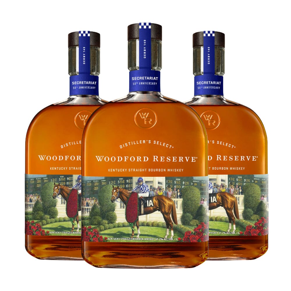 Woodford Reserve 2023 Kentucky Derby 149 (3 Bottle Bundle) Bourbon Whiskey Woodford Reserve