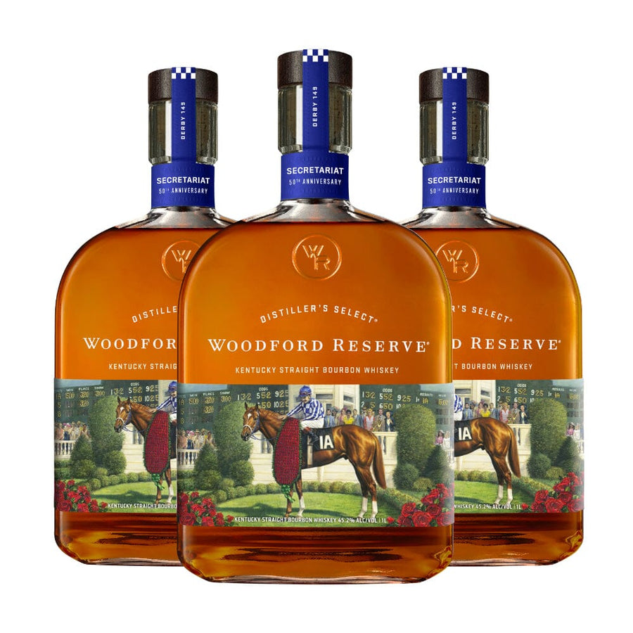 Woodford Reserve 2023 Kentucky Derby 149 (3 Bottle Bundle) Bourbon Whiskey Woodford Reserve