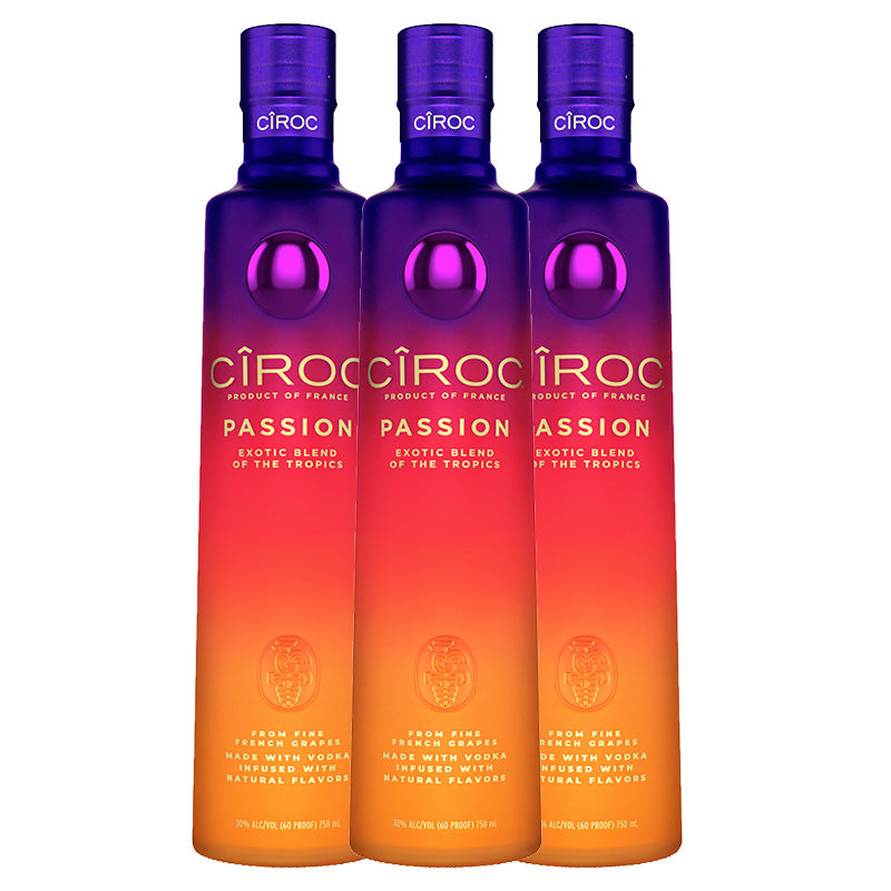 *3PACK* Ciroc Passion Limited Edition 750ml Vodka CÎROC