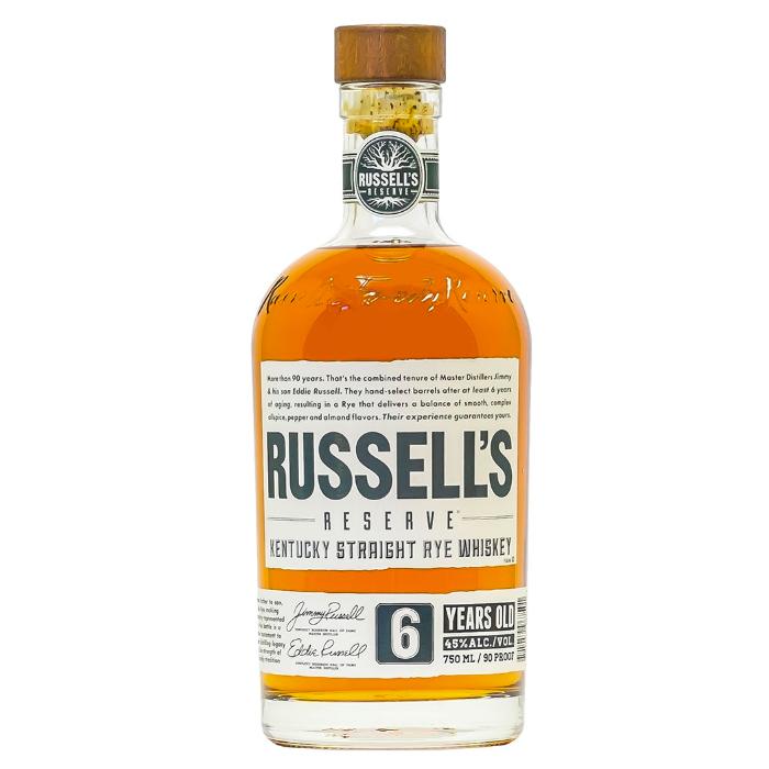Russell’s Reserve 6 Year Old Rye Rye Whiskey Russell’s Reserve 