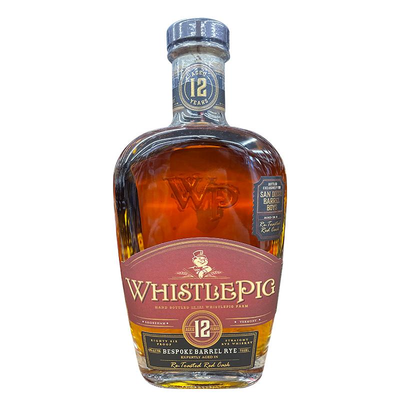 WhistlePig Bespoke Barrel Rye "SDBB" Barrel Pick "WhistlePigs In Space" Rye Whiskey WhistlePig