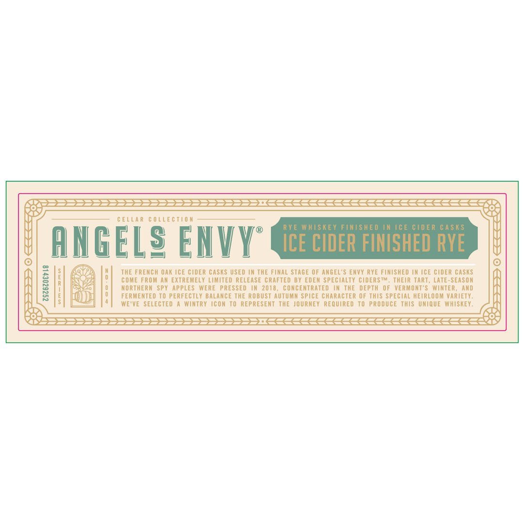 Angel’s Envy Cellar Collection Ice Cider Finished Rye Rye Whiskey Angel's Envy