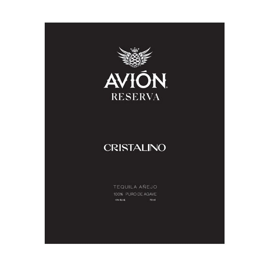 Avion Reserva Cristalino Tequila Avión Tequila