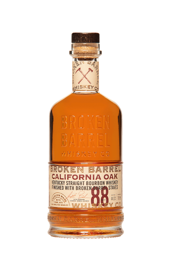Broken Barrel California Oak Bourbon Bourbon Broken Barrel Whiskey 