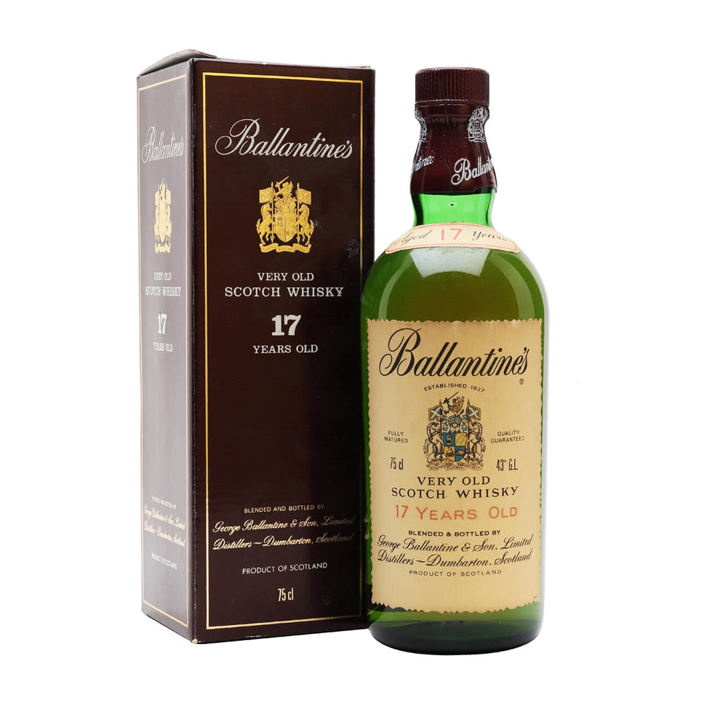 Ballantines 17 Year Old 1980s Bottling Scotch Whisky Ballantines 