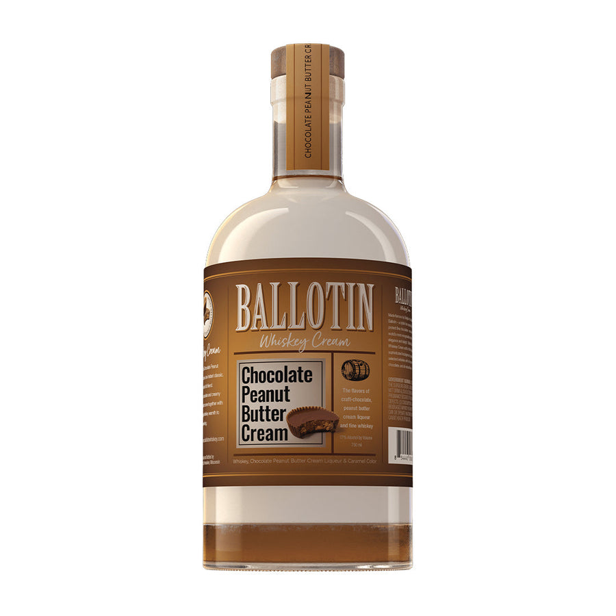 Ballotin Chocolate Peanut Butter Cream Flavored Whiskey Ballotin Whiskey