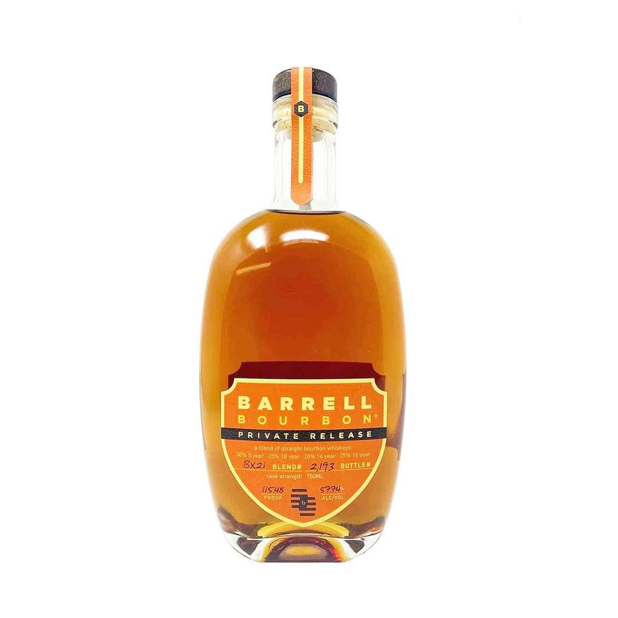 Barrel Bourbon Private Release Blend Bx2i Bourbon Whiskey Barrell Craft Spirits