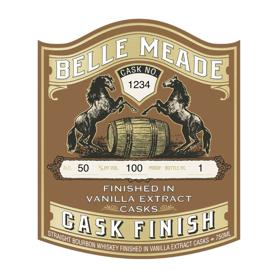Belle Meade Vanilla Extract Cask Finish Straight Bourbon Whiskey Belle Meade Bourbon
