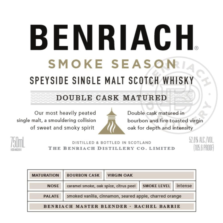 BenRiach Smoke Season Scotch BenRiach