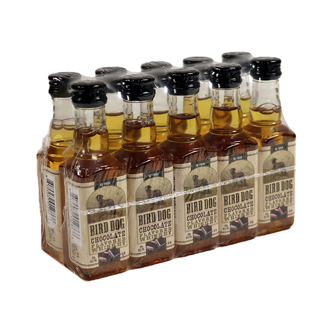 Bird Dog Chocolate Whiskey 10PK 50ML Flavoured Whiskey Bird Dog Whiskey