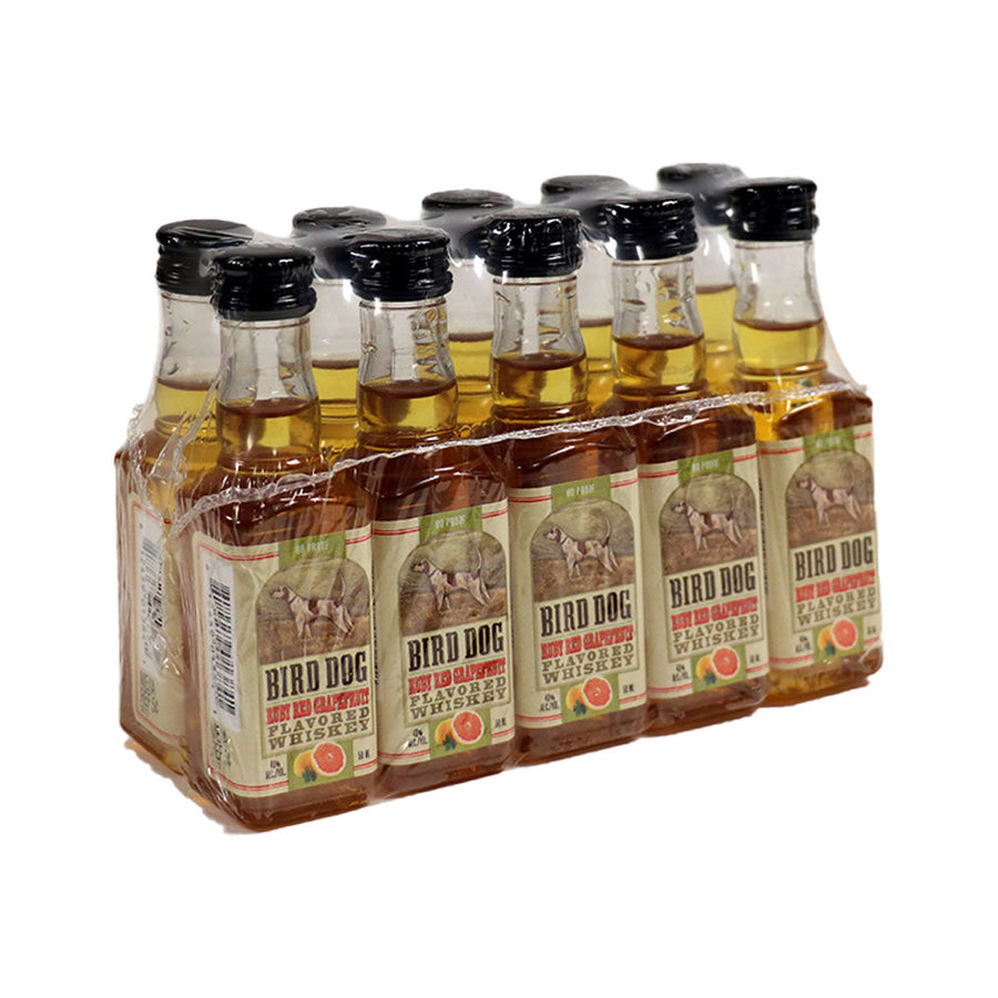 Bird Dog Ruby Red Grapefruit Whiskey 10PK 50ML Flavoured Whiskey Bird Dog Whiskey