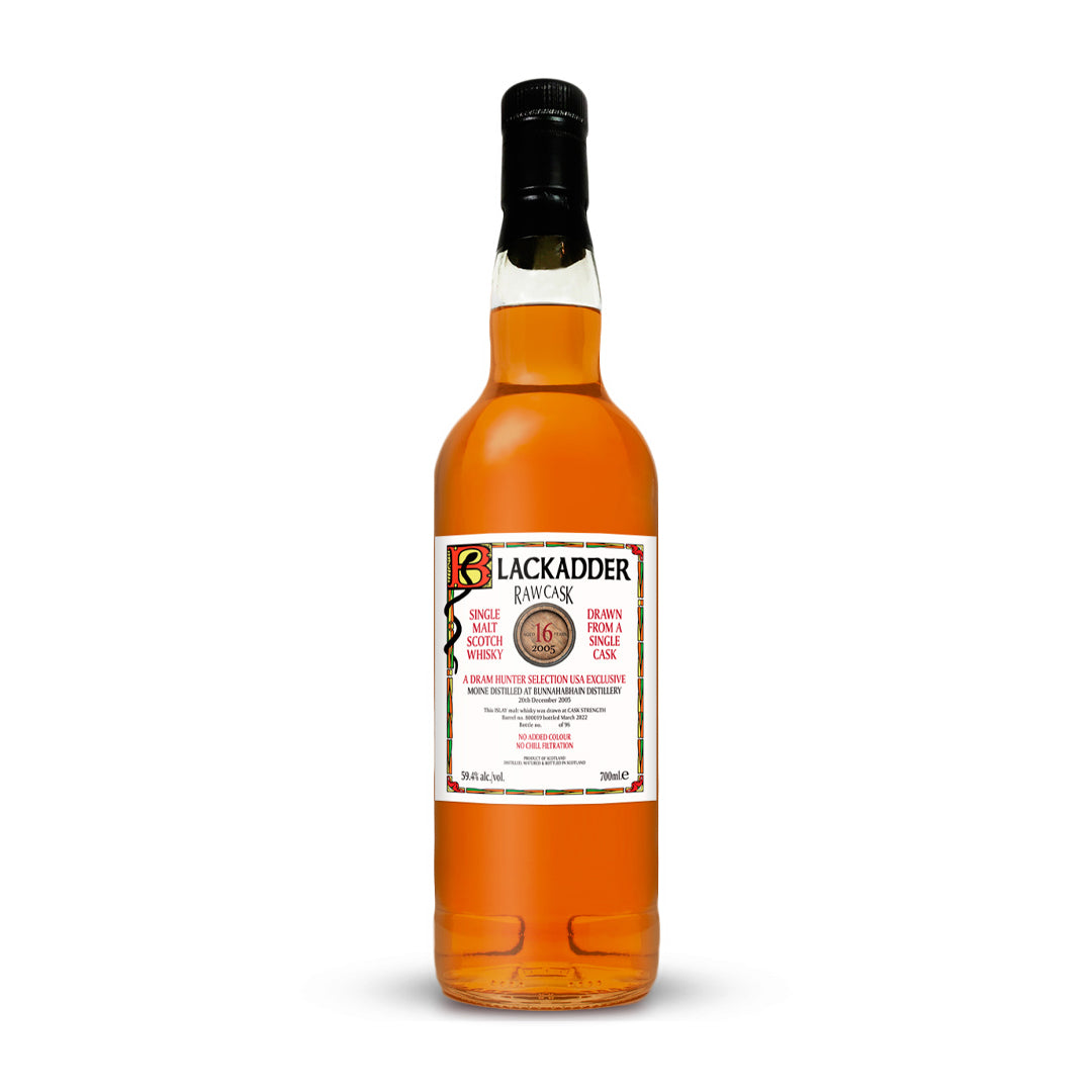 Blackadder Bunnahabhain Moine Peated 16 Year Old Scotch Whisky Blackadder