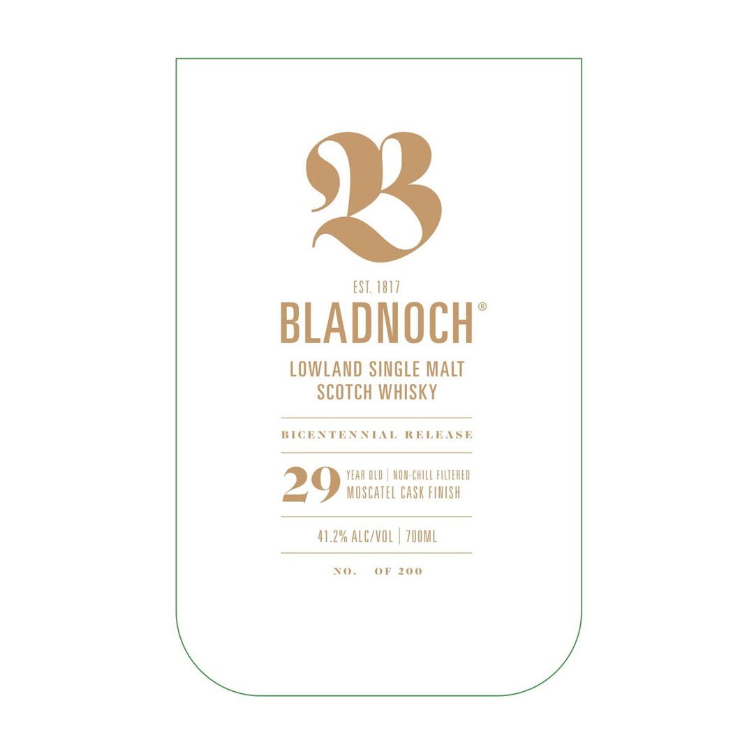 Bladnoch 29 Year Old Single Malt Scotch Whisky Bladnoch Distillery