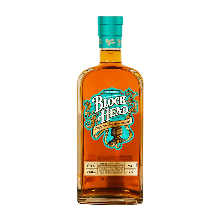 Block Head Caramel Popcorn Peanut Whiskey Whiskey Block Head Spirits