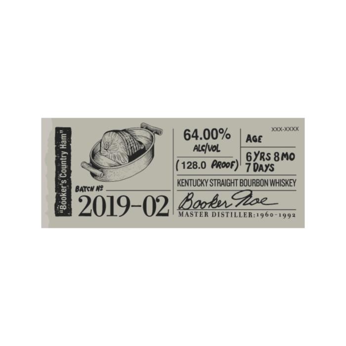 Booker's Bourbon 2019-02 “Booker's Country Ham” Bourbon Booker's