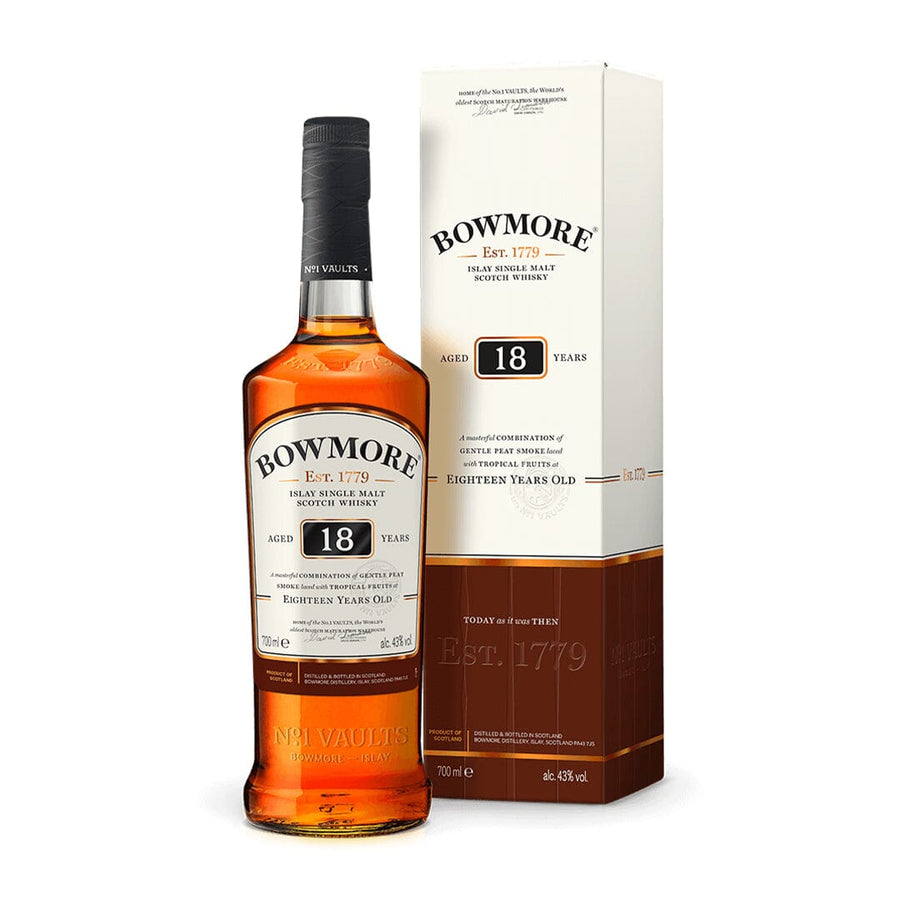 Bowmore 18 Year Old Islay Single Malt Scotch Whisky Scotch Whisky Bowmore