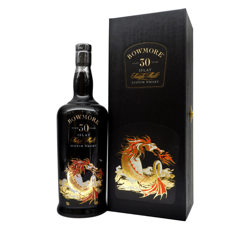 Bowmore 30 Year Old Sea Dragon Ceramic Islay Single Malt Scotch Whisky 750ML Scotch Whisky Bowmore
