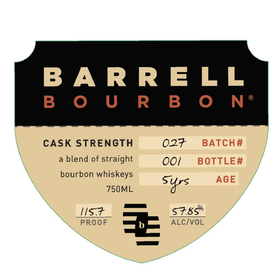 Barrell Bourbon Batch 27 Bourbon Barrell Craft Spirits