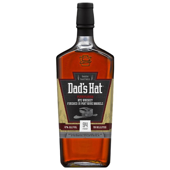 Dad's Hat Port Wine Finished Rye Rye Whiskey Dad's Hat