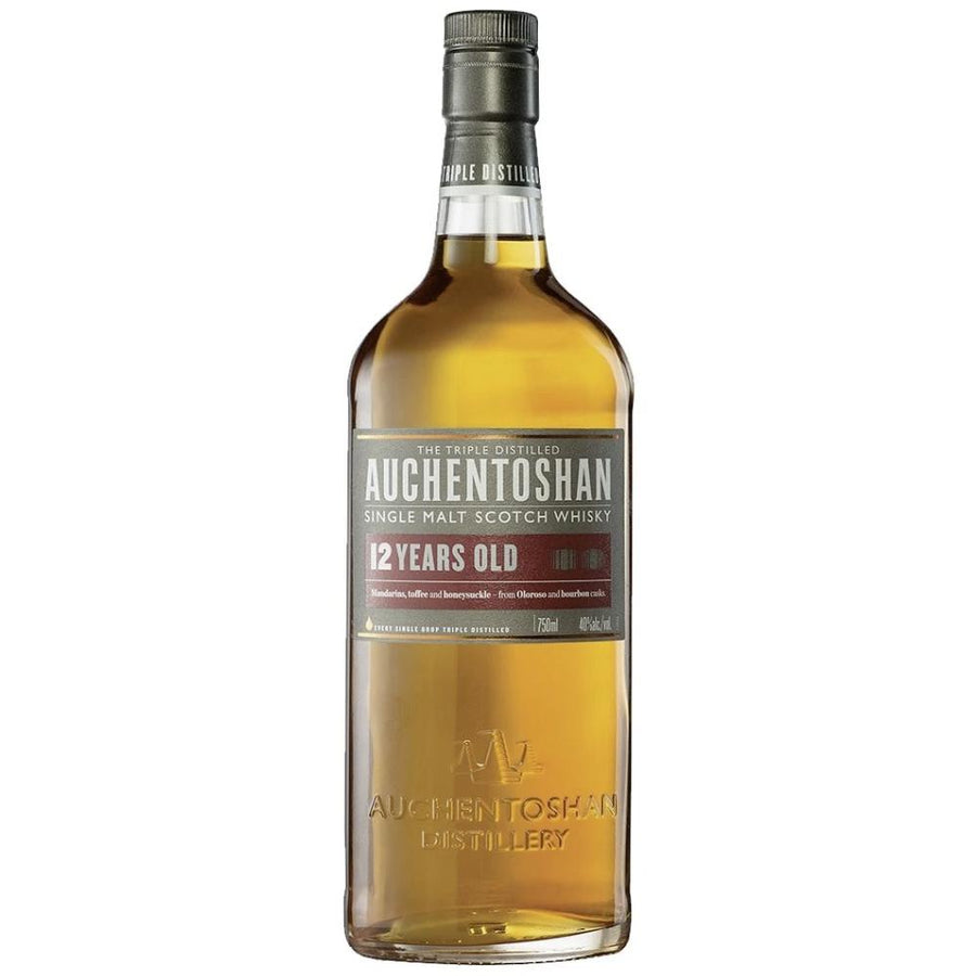 Auchentoshan 12 Year Lowland Single Malt Scotch Scotch Auchentoshan