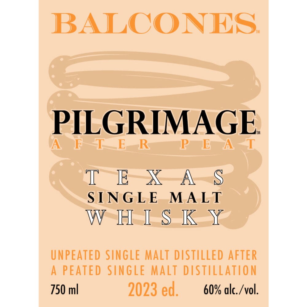 Balcones Pilgrimage After Peat Single Malt Whisky 2023 Edition Single Malt Whisky Balcones 
