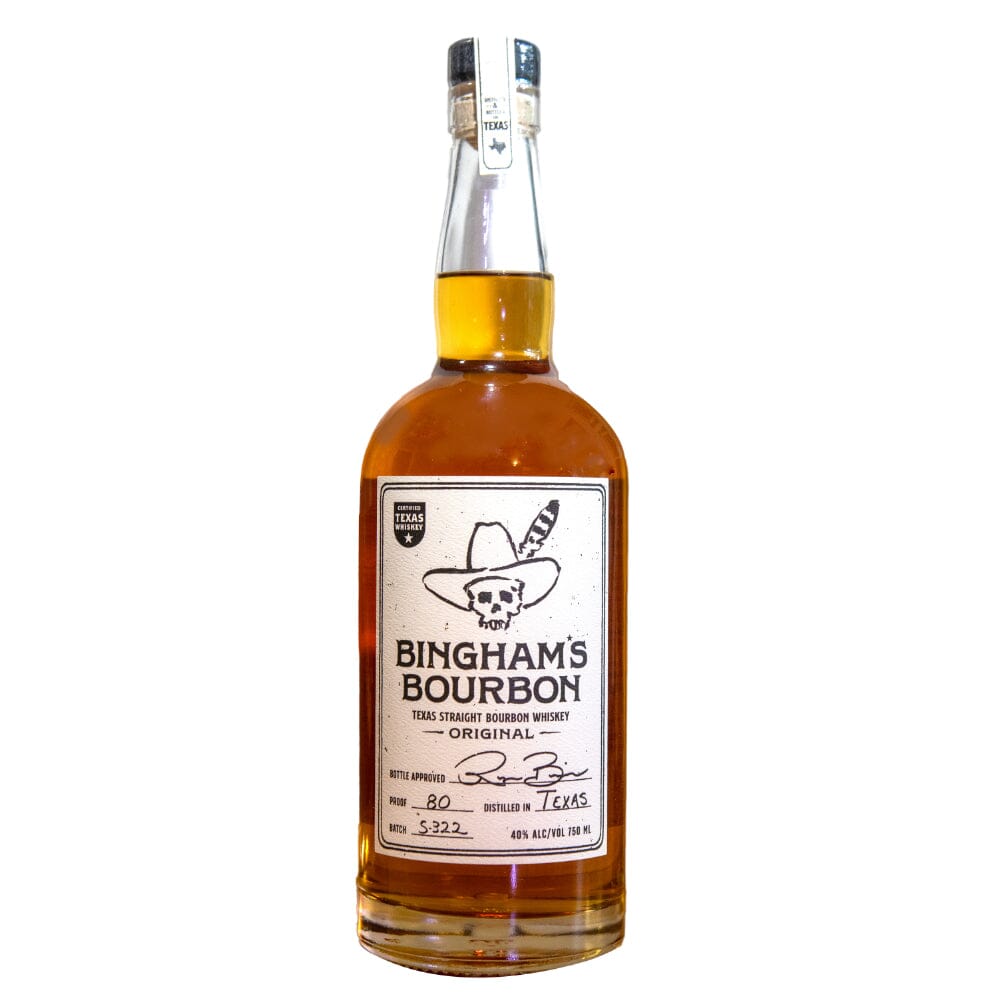 Bingham’s Original Texas Straight Bourbon by Ryan Bingham Bourbon Bingham Spirits