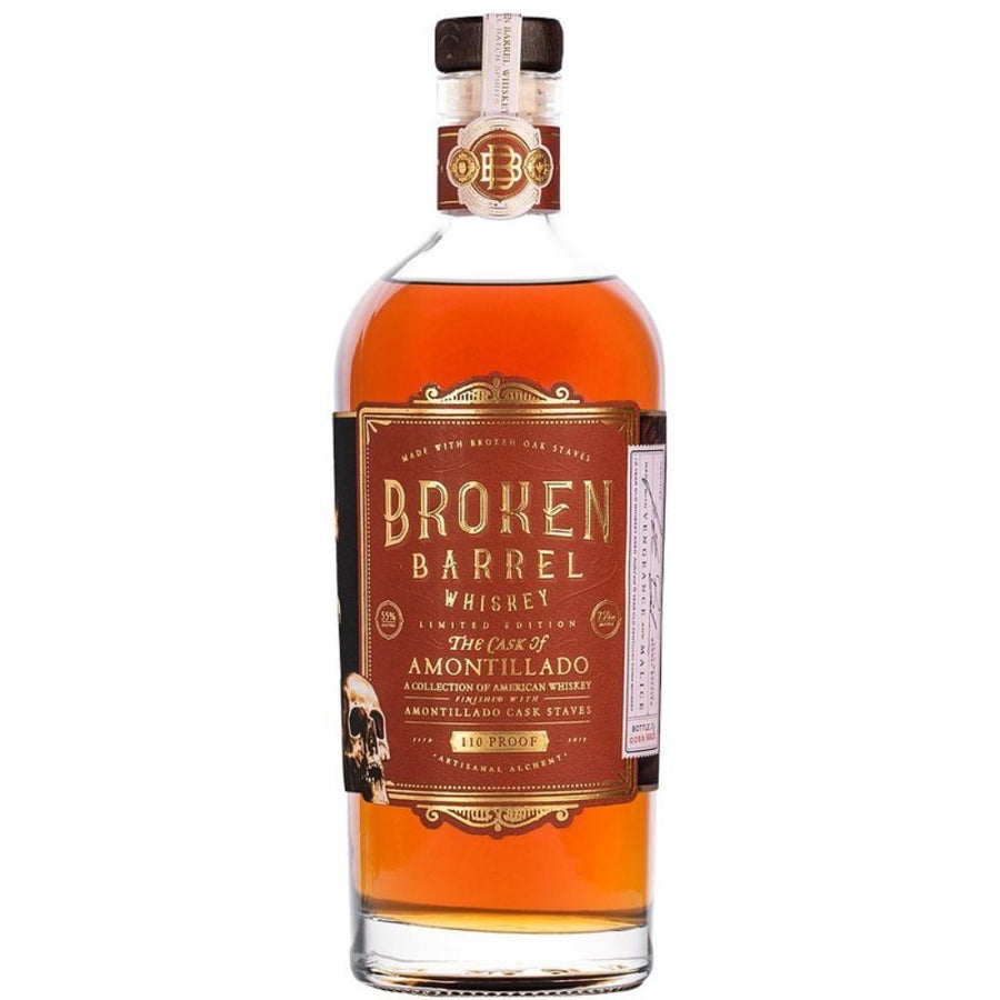Broken Barrel Single Oak The Cask of Amontillado American Whiskey Broken Barrel Whiskey