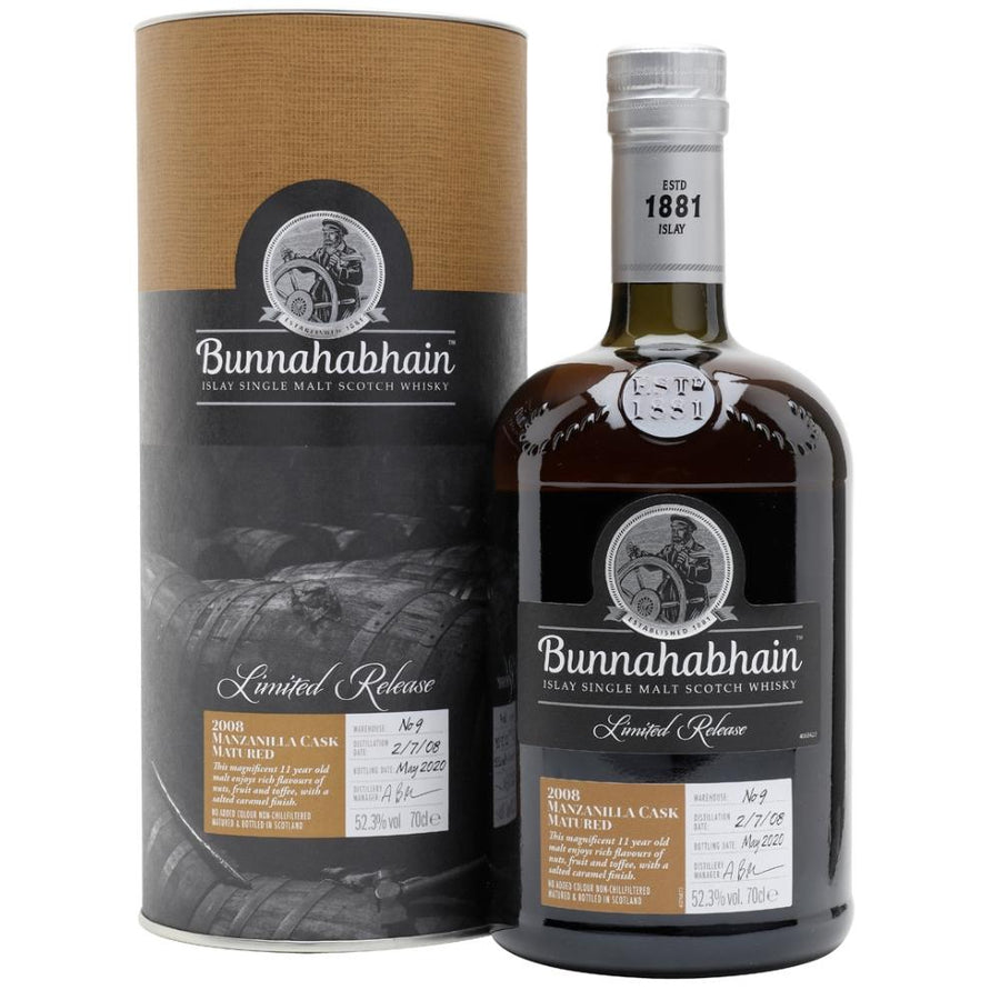 Bunnahabhain Manzanilla Cask Matured 2008 Scotch Bunnahabhain